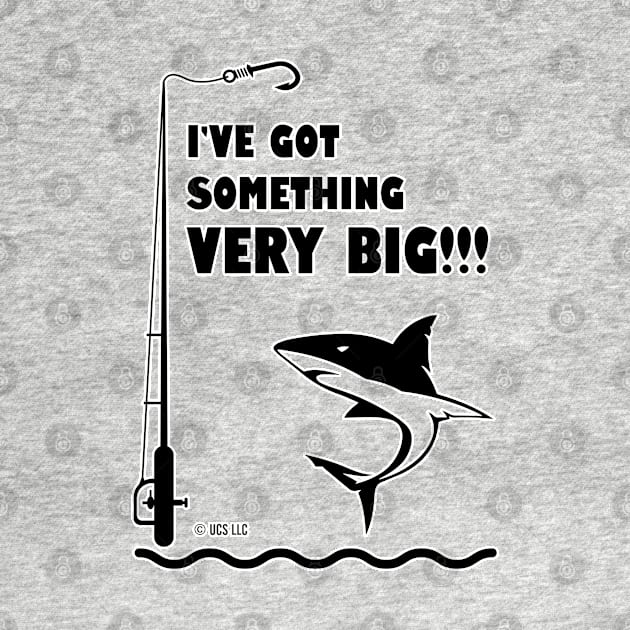 JAWS Movie I`ve Got Something VERY BIG Iconic Quote by Naumovski